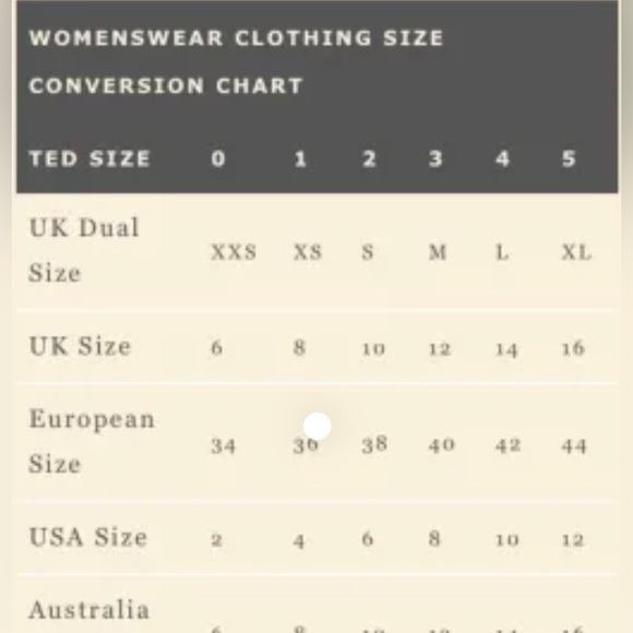 Ted Baker Black Floral Top - Picture 7 of 7